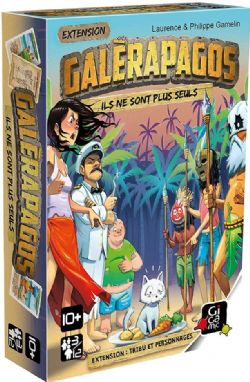 JEU GALÉRAPAGOS EXTENSION TRIBU ET PERSONNAGES